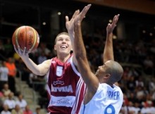 Basketbola izlase atkārtoti apspēlē Kipru