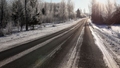 Šorīt vietām apledo autoceļi Latgalē un Zemgalē