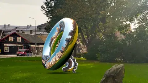 Liepājas dome tomēr atbalsta vides objekta "Pūtiens" izvietošanu pilsētā