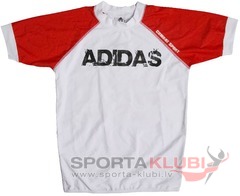 Krekliņš Adidas Rashguard Shirt Shark Black/Red (ADICST06)