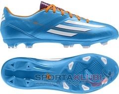 Football boots F10 TRX FG SOLBLU/RUNWHT/SOLZES (D67146)