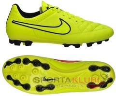 Kids football boots Tiempo Genio Leather AG Junior (631617-770)