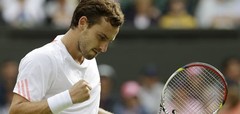 Gulbis sarūpē pārsteigumu Vimbldonas turnīra pirmajā kārtā