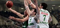 «Žalgiris» Eirolīgas Top16 sāk ar zaudējumu Atēnās