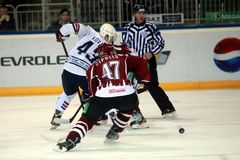 Foto: Rīgas «Dinamo» vs Magņitogorskas «Metallurg» 3:2