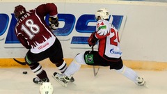 Omskas «Avangard» - Rīgas «Dinamo»: rit 2.trešdaļa