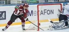 Magņitogorskas «Metallurg» - Rīgas «Dinamo»: 1.trešdaļa noslēgusies