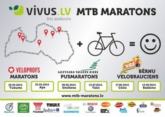 «Vivus.lv» MTB maratons paziņo par sezonas atklāšanu