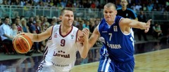 Latvijas basketbolisti uzņem Rumānijas izlasi