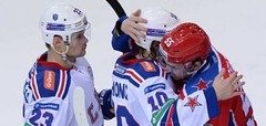 KHL pirmdienas spēļu rezultāti