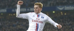 Rudņevam dzeltenā kartīte, bet «Hamburger SV» gūst uzvaru