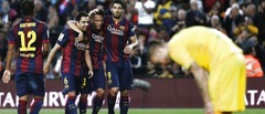 «Barcelona» uzbrucēju trio nokārto pārliecinošu uzvaru pār «Getafe»