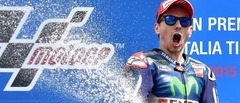 Lorenso triumfē trešajā «Moto GP» posmā pēc kārtas