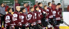 U-18 hokeja izlase turnīru noslēdz ar uzvaru pret mājiniekiem Baltkrieviju