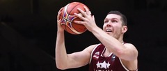 Basketbolisti pārbaudes spēļu ciklu sāk ar panākumu pār Franciju