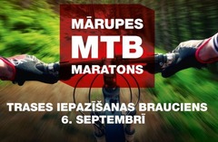 Mārupes MTB velomaratona dalībniekus aicina piedalīties trases iepazīšanas braucienā