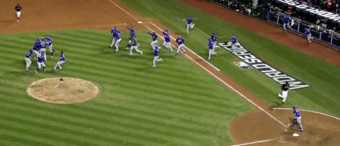 Čikāgas «Cubs» beisbolisti pēc 108 gadu pārtraukuma kļūst par MLB čempioniem