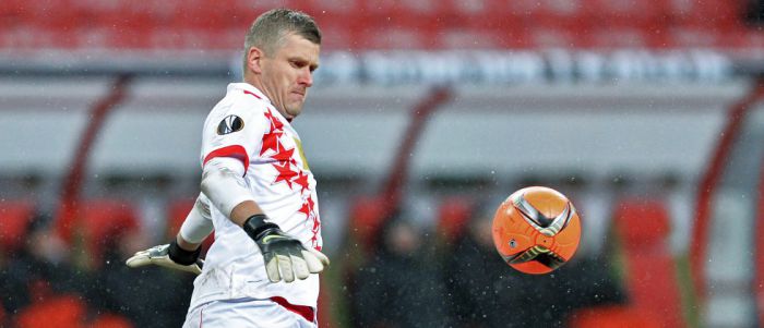 Vaņins nostāv «sausā» UEFA Eiropas līgas mačā