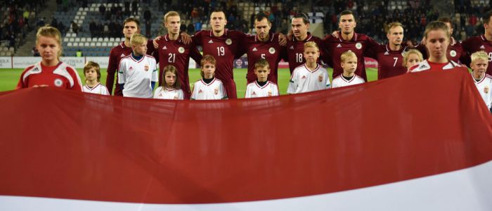 Ronaldu sit precīzi divreiz; Latvijas futbolisti cieš zaudējumu Portugālē
