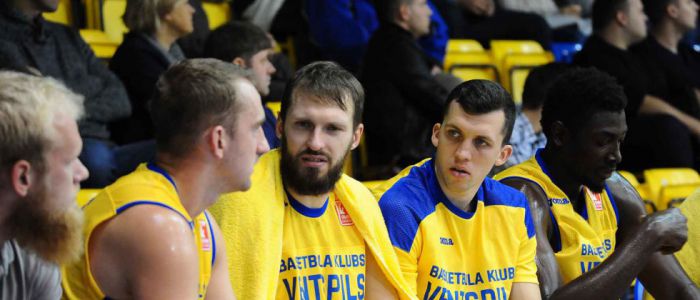 «Ventspils» basketbolisti LBL spēlē sagrauj LU komandu