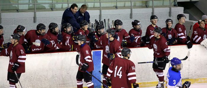 Latvijas U20 izlase sāks čempionātu hokeja dzimtenē