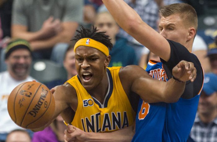 Porziņģis gūst 16 punktus; «Knicks» viesos piekāpjas «Pacers»