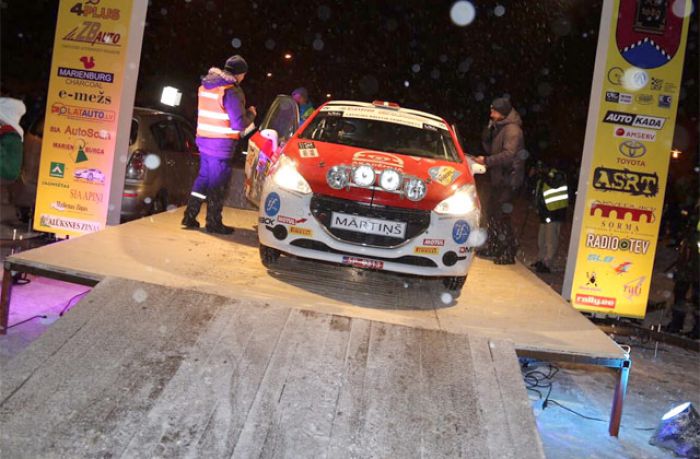 LMT Autosporta Akadēmijas ekipāža Mārtiņš Sesks / Andris Mālnieks ar fantastisku uzvaru iesāk rallija sezonu