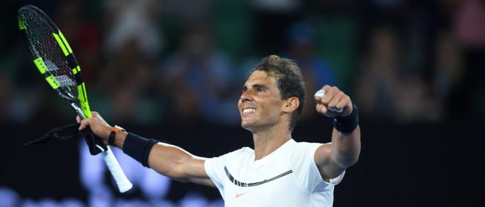 Nadals droši sasniedz «Australian Open» trešo kārtu