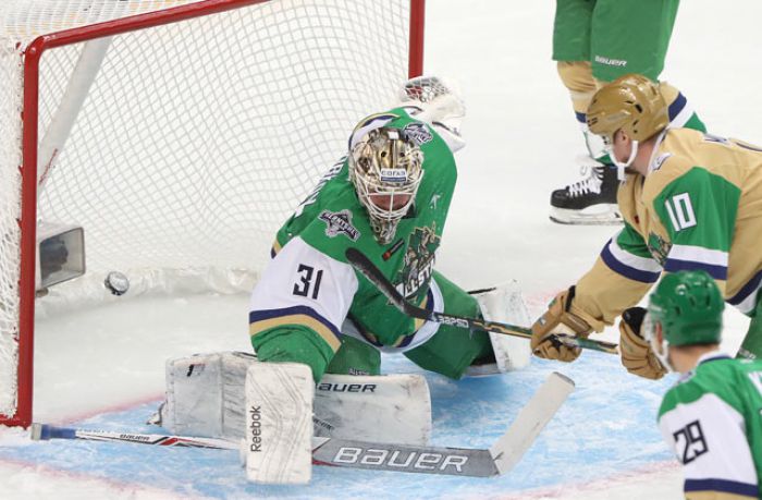 KHL Zvaigžņu spēlē triumfē Černiševa divīzijas komanda