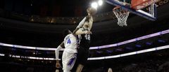 Bertāns NBA latviešu derbijam iesildās ar pieciem punktiem «Spurs» uzvarā