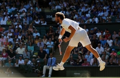 Gulbis Vimbldonā bijis starp labākajiem eisu izpildītājiem