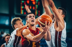 Latvijas U-18 basketbolisti zaudē melnkalniešiem un EČ cīnīsies par priekšpēdējo vietu