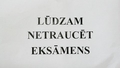 "Nopludināta" angļu valodas eksāmena mutvārdu daļa