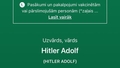 Tracis ap "Adolf Hitler" Covid-19 sertifikātu: NVD publicē atbildi no Polijas atbildīgās iestādes