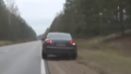 VIDEO ⟩ Policija Valmieras novadā aptur autovadītāju, kurš braucis ar 185 km/h