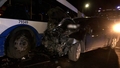 VIDEO ⟩ "Bērns izkrita no vietas, sāka bļaut." Rumbulā avarējuši divi auto un autobuss