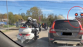 VIDEO ⟩ Valsts policija saukusi pie atbildības motociklistus, kuri neatļauti šķērsoja Ogres dzelzceļa pārbrauktuvi