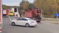 VIDEO ⟩ Uz Jelgavas šosejas divu kravas auto sadursmē viens cietušais