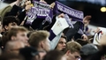 VIDEO ⟩ "Anderlecht" ieradusies Latvijā – beļģu fani trokšņo Vecrīgā