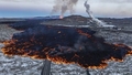 VIDEO ⟩ Islandē pēc vulkāna izvirduma lava aprijusi Zilās lagūnas stāvlaukumu