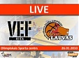 LIVE: VEF Rīga - Liepājas Lauvas