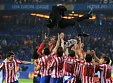 Foto: "Atletico" uzvar Eiropas līgā