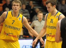 BK Ventspils: varianti otrdienai un pēc tās