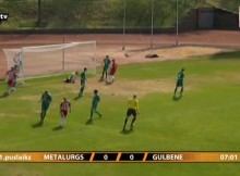 Video: ''Gulbene'' negaidīti uzvar Liepājā