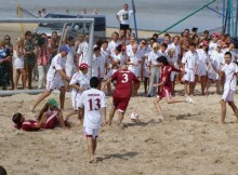 Sāksies Latvijas pludmales futbola čempionāts