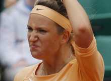 Azarenka: "Pašai nekas neizdevās, bija jāgaida pretinieces kļūdas"