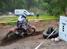 Eiropas enduro čempionāta Latvijas posmā labākais igaunis Leoks