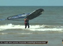 Video: Liepājā sākas pasaules čempionāts vindsērfingā