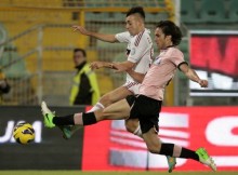 ''Milan" zaudē punktus pret "Palermo"