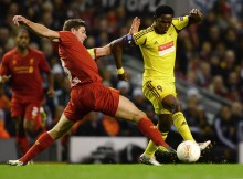 Eiropas līga: "Anzhi" Maskavā mēģinās revanšēties "Liverpool"